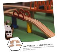 KONTONTY Set de Ponts pour Circuit de Train Accessoires Durables Compatibles Construction DIY Éducative pour Garçon Fille et Moments Famille
