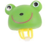 KONTONTY Sonnette de Vélo pour Garçon et Filles de Grenouille Verte Cloche de Dessin Animé Portable Compatible VTT et Vélo de Route Facile à Monter sur Guidon sans Batterie