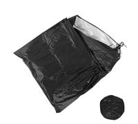 KONTONTY Sunshade Étanche Couvertures De Piscine Petite Couverture De Piscine Couverture De Bac à Sable Couverture De Piscine Gonflable Polyester (Polyester) Black