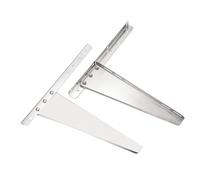 KONTONTY Support De Climatiseur Métallique Pour Unité Extérieure Supports De Montage Muraux Pour Condenseur De Climatiseur