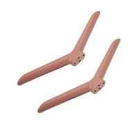 KONTONTY Support d'écran Pieds de Meuble télé Meuble TV Universel Socle TV Stands de télévision Rose Gold