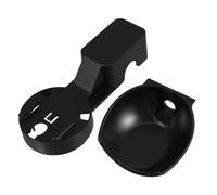 KONTONTY Support Mural pour Haut Parleur avec Gestion des Câbles Support Prise Murale Noir Compatible avec Échos Pop et Haut Parleurs Intelligents pour Intégration Votre Décor Intérieur