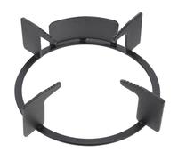 KONTONTY Support pour Cuisinière à Gaz Semi-coupe-vent en Fonte, Anneau Stable Antidérapant pour Brûleur Gaz, Accessoire la Cuisine pour Cuisson Wok, Fourniture Maison,