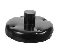 KONTONTY Support pour Vérin Hydraulique avec Plateau et Patin Acier Adaptateur pour Levage Voiture Accessoire Stable et Antidérapant pour Élévateur