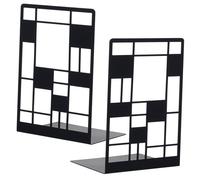 KONTONTY Supports De Rangement pour Fer Étagères De Stockage Porte-dossiers Pratiques Noirs