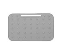 KONTONTY Tapis de Repassage Facile à Ranger en Silicone Résistant la Chaleur Antidérapant avec Support Suspendu pour Planches à Repasser et Fers à Vapeur à Domicile Voyage