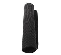 KONTONTY Tapis de Sol d'exercice Double Face Antidérapant 23,6 X 17 | Polyuréthane Noir, Amorti les Chocs, Protège Parquet et Moquette, pour Tapis Roulant et Appareils