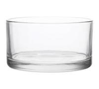 KONTONTY Terrarium en Verre pour Plantes Succulentes 15x15cm Jardinière Ronde Transparente, Décoration Intérieure Et Présent pour Maison Et Magasin