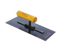 KONTONTY Truelle de Boue à poignée en Bois truelle en béton truelle de pointage Distributeur de Ruban adhésif pour cloisons sèches truelle à Bordure de béton Acier Carbone
