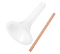 KONTONTY Tube pour poussoir saucisse manuel en bois et plastique, 1 set de remplisseur de viande, simple à opérer pour maison et restaurant Réutilisable