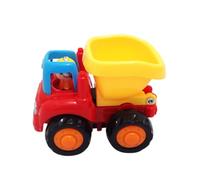 KONTONTY Voiture Miniature à Rétrofriction Vert Modèle Camion Ingénierie Éducatif sans Piles pour Garçon Fille Jeu Éveil et Développement Motricité pour Garçons et Filles