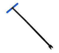 KONTONTY Water Key Stainless Steel Extended Handle T Wrench For Underground Valve Shut Off Tool Water Pipe Maintenance