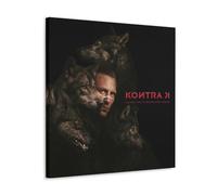 Kontra_K And Wolf Poster sur toile comme décoration, tableaux muraux pour salon, peintures pour chambre à coucher, accessoires d'intérieur modernes pour chambre de garçon et décorations murales