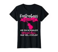 Kontrabass Mädchen Kontrabass Filles T-Shirt