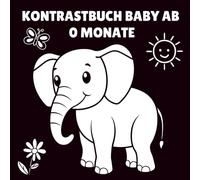 kontrastbuch Baby ab 0 Monate: 80 Einfache Schwarz-Weiß-Bilder zur Förderung der Fähigkeiten von Neugeborenen - Geschenkideen für Babys von 0-12 Monaten