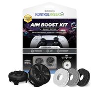 KontrolFreek Aim Boost Kit pour Manette PlayStation 5 (PS5) et PlayStation 4 (PS4) | Comprend des joysticks performants et des Anneaux de précision | Édition Black Galaxy