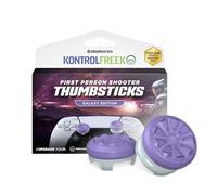 KontrolFr PS Fr alaxy Grips pour Manette PS5 | Rehausseurs de Joystick Iconiques pour PlayStation 5 & PS4 | Précision FPS | Violet