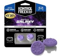 KontrolFreek FPS Freek Galaxy Purple pour Manette PlayStation 4 (PS4) et PlayStation 5 (PS5) | 2 Joysticks Performance | 1 Taille Haute, 1 Taille Mi-Haute | Violet