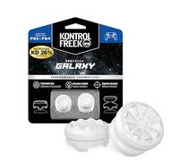 KontrolFr PS Fr alaxy White Grips pour Manette PS5 | Rehausseurs de Joystick pour PS5 & PS4 | Précision & Contrôle | Blanc