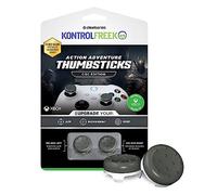 KontrolFreek CQC Classic pour Manette Xbox One et Xbox Series X | Baguettes de Performance | 2 concaves mi-Hautes | Gris/Blanc
