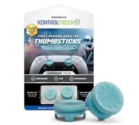 KontrolFreek First Person Shooter Thumbsticks - Frozen Inferno Edition | Ultra-agrippant GripTek™ | PlayStation 4 (PS4), PlayStation 5 (PS5) Controller | Bleu