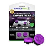 KontrolFreek FPS Freek Frenzy Grips pour Manette Xbox | 1 Rehausseur Haut & 1 Milieu pour Xbox Series X|S & Xbox One | Plus de Précision & Contrôle | Violet