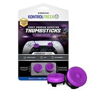 KontrolFreek FPS Freek Frenzy Manette de Jeu pour Playstation 5, PS5 et Playstation 4, Manette PS4, 1 Haute Taille, 1 Taille Moyenne, Violet/Noir