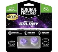 KontrolFreek FPS Freek Galaxy Purple pour Manette Xbox One et Xbox Series X | Manettes de Performance | 1 Taille Haute, 1 mi-Haute | Violet
