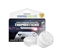 KontrolFr PS Fr alaxy White Grips pour Manette Xbox | Rehausseurs de Joystick pour Xbox Series X|S & Xbox One | Précision & Contrôle | Blanc