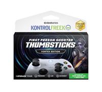 KontrolFr PS Freek Vortex for Xbox One and Xbox Series X Controller | Thumbsticks Performance | 1 très bombé, 1 moyennement bombé | Noir