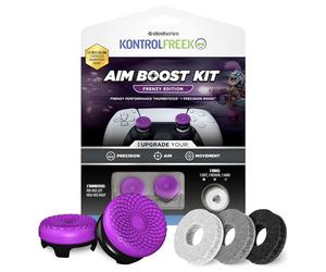 KontrolFreek Kit Aim Boost pour Manette PlayStation 5 (PS5) et PlayStation 4 (PS4) | Comprend des joysticks performants et des Anneaux de précision | Frenzy Edition