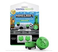 KontrolFreek Minecraft Creeper Edition Grips pour Manette Xbox | Grips Officiels pour Xbox Series X|S & Xbox One | 2X Mid-Rise pour Construire & Explorer