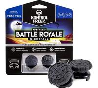 KontrolFreek Nightfall PS4/PS5 Poignées de remplacement pour Dual Shock/Dual Sense, noir