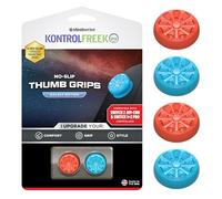 Kontrolfreek No-Slip Thumb Grips™ - Édition Galaxy | Compatible avec la Nintendo Switch 2 | Lot de 4 | Rouge et Bleu
