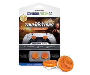 KontrolFreek Omni Grips pour Manette PS5 | 2X Low-Rise Concaves pour PS5 & PS4 | Grip Amélioré pour Tous Les Genres | Orange