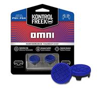 KontrolFreek Omni pour Manette PlayStation 4 (PS4) et PlayStation 5 (PS5) | 2 Joysticks Performance | 2 Taille Basse Concave | Bleu