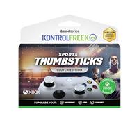 KontrolFreek Sport Clutch | Embrayage pour manettes Xbox One et Xbox Series X | Performance Thumbsticks | 2 concave Basse Taille | Noir et Blanc