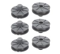 Konuooer 5307-20 Bobine de fil de rechange 6 Pièces pour Gardena Coupe-bordure - Diamètre : 1,6 mm - 6,1 m - Pour type 9805, 9806, 9807, 9808, 9809, 9827, 8846, 8847, 8848, 9870, 9872, 9874