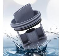 Konuooer Bouchon Vidange à Laver Filtre à Peluches Compatible avec Bosch Siemens Neff Balay Accessoires 00647920 647920 00605010 605010