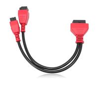 Konuooer Câble Adaptateur OBD2 avec 12 + 8 programmations MSCHRY128 pour Dodge Jeep pour FI-at pour Alfa Lancia Maxisys MS905 MS906 MS906S MS906BT MS908 MS908S Pro cr12-8-001