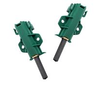 Konuooer Kit de balais de charbon moteur pour machine à laver Beko Blomberg 371202405 371202407 L24MF7 Candy Hoover 49028930 Smeg 691913573 Lamona Brosses de charbon vert pour WMB WMD WTV, etc