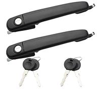 Konuooer Poignée de porte avant avec 2 clés pour Seat Ibiza extérieur (gauche + droite) pour Sha-ran Polo Caddy Al-hambra Ford Ga-laxy 6N0837208 856440700
