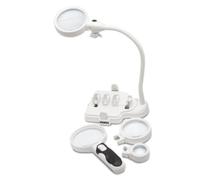 Konus flexo-m Loupe multifonction 2x/5x/16x avec éclairage LED (AAA/USB)