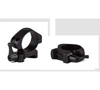 KONUS | STEEL-QR 30 mm -LOW Ensemble de Anneaux de Montage pour Optiques en Acier de Haute Qualité