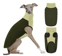 KONVINIT Pull Chien Grande Taille 2XL, Polaire Chien Respirant Ouverture Arrière Pull pour Gros Chien Golden Retriever