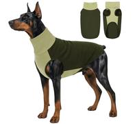 KONVINIT Pull Chien Grande Taille 4XL, Polaire Chien Respirant Ouverture Arrière Pull pour Gros Chien Golden Retriever