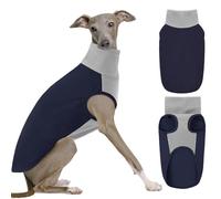 KONVINIT Pull pour Grand Chien Pull-Over Chaud pour Gros Chien (M-5XL) - Col Roulé en Polaire, Protection Hiver, Confort Maximal