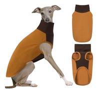 KONVINIT Pull pour Grand Chien Pull-Over Chaud pour Gros Chien (M-5XL) - Col Roulé en Polaire, Protection Hiver, Confort Maximal