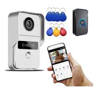 KONX Portier Video KW02C V4 2MP 1080p Tuya interphone WiFi RJ45 POE, Relais Portail, Badge RFID