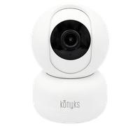Konyks Camini 2 | Caméra de Surveillance intérieure WiFi | Détection de mouvements et de Sons | Sirène intégrée | Notifications Smartphone | Vision Nocturne